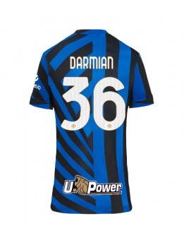 Billige Inter Milan Matteo Darmian #36 Hjemmedrakt Dame 2024-25 Kortermet